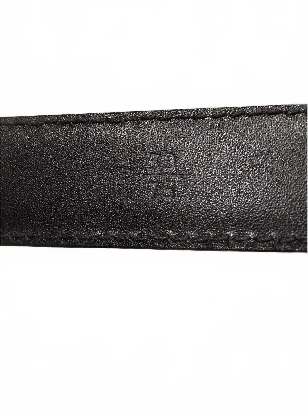 Prada Vintage 1990s Minimalist Smooth Black Patent‎ Leather Belt Square Buckle